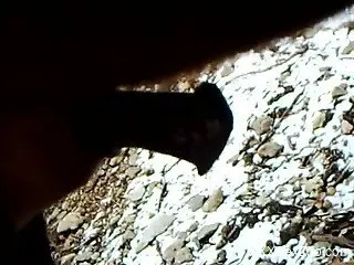 Operator films massive erect fuckstick of his black stallion