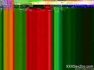 Insane scenes of amateur brutal zoo XXX porn