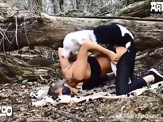 Compilation of hot bestiality fucking on all fours