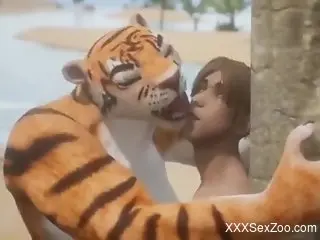 Fully animated tiger porn with in merciless gay kinks