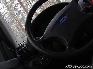 Amateur gets fucked by a furry animal in loud positions